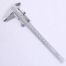 0-6" / 0-200mm Vernier Caliper, Metric & Imperial Carbon Steel Manual Caliper With Industrial Grade Aluminum Divider Compass, Precision +/-0.001" / 0.02mm, Machinist Measuring Tools Set For DIY, Engineering, Jewelry - Set - View 6
