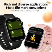ZhiKexing 1.83-Inch HD Display Smart Sports Watch, Large Battery Capacity, Bluetooth Calling, Multiple Sports Modes, Sedentary Reminder And More, Suitable As Gift For Friends And Couples, Compatible With Android And IOS - View 5