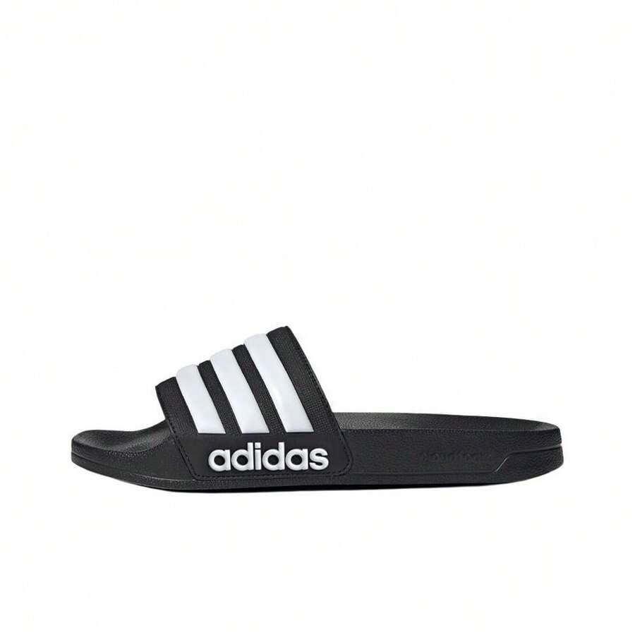 Adidas ADILETTE SHOWER Unisex Slides Black - Black - View 1