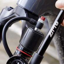 ZTTO 300 PSI High Pressure Bike Front Fork Shock Pump With Gauge - Multicolor - View 6