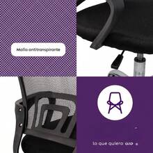 Office Chair - Negro - View 7