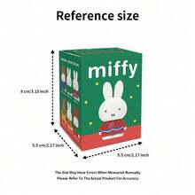 官方授權 Miffy「In The Snow」冬季系列盲盒，可愛兔子收藏乙烯基公仔，Miffy & Boris 雪地主題，6 款常規款式包含滑雪、雪橇與雪衣，植絨雪人 Boris，隨機 1 件 - 彩色 - 查看 10