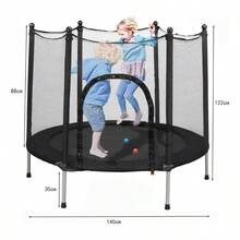 Leisure Trampoline - White - View 5