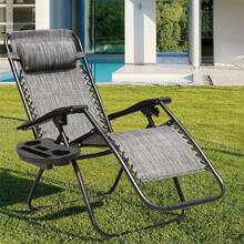 Folding Chairs - Grey - View 2