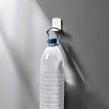 2/4pcs Space-Saving Wall-Mounted Toothbrush Holder, No Drilling Required, Multi-Functional Bathroom Storage Rack, Suitable For Toothbrushes And Accessories - White - View 2