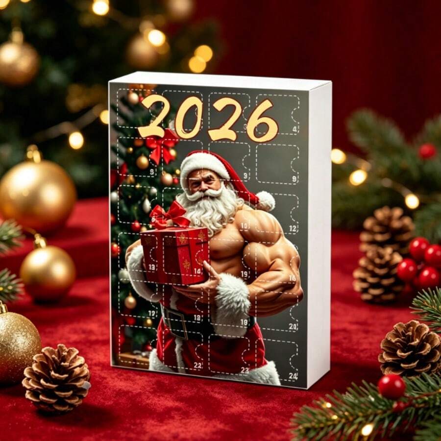 2026 Christmas Advent Calendar Box, 24 Days Countdown Surprise Gift Box ...