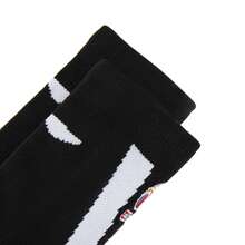 LI-NING CBA Professional Basketball Crew Socks Breathable, Sweat-Wicking,Men's Mid-Calf Athletic Socks AWLW035 - Black - View 8