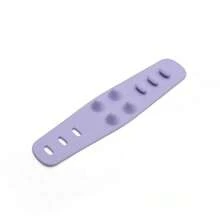 Creative Silicone Steering Wheel Alignment Marker Sticker, Non-Slip Center Line Indicator, Suitable For Novice Drivers, Massage Design To Relieve Driving Fatigue, Multi-Functional Car Decoration - Steering Wheel Massage Belt - View 11