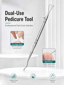 Professional Foot Callus Remover Stainless Steel Foot Corn Scraper Exfoliating Foot File Heel Grinder Home Salon Grade Foot Care File - Multiple Styles - View 6