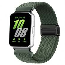 Nylon Magnetic Strap Compatible With Samsung Galaxy Fit 3 Braided Band Watchband Compatible With Samsung Galaxy Fit 3 Replacement Bracelet Accessories - Galaxy Fit3 - View 30
