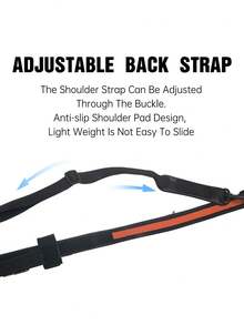 KINGDOM 1pc Fishing Rod Protection Bag, Adjustable Fishing Rod Sleeve With Shoulder Strap, Portable Rod Cover For Casting & Spinning Rod, Lightweight Fishing Tackle Storage Case With Tip Protector, 73cm~152cm - Multicolor - View 10