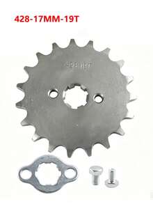 Front Engine 428# 10T 11T 12T 13T 14T 15T 16T 17T 18T 19T Teeth 17mm 20mm Chain Sprocket With Retainer Plate Locker - A - View 20