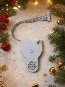 1 Christmas Measuring Tape Is Used For Measuring Body, Waist, Chest And Thigh - An Extendable Fitness Measuring Belt, Convenient For Both Home And Gym Use, A Three-Dimensional Measuring Tape - A - View 4