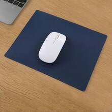 1pc Solid Color Leather Mouse Pad, Minimalist Fashion Business Office Mouse Pad, Computer Office Mouse Pad Anti-Slip Desk Mat, Multi-Color Wrist Rest Desk Pad - View 18