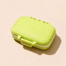 Mini Portable Pill Box - 3 Compartment Pill Storage Box, Weekly Pill Organizer, Medication Dispenser - Multicolor - View 15