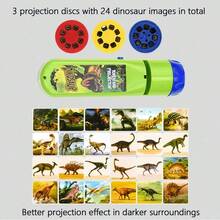 Mainan Proyeksi Dunia Dinosaurus dengan 3 Kartu Proyeksi Dinosaurus, Pelajari tentang Dinosaurus dan Jelajahi Prinsip-prinsip Proyeksi Ilmiah, Dapat Digunakan sebagai Hadiah Liburan dan Acara Keluarga - MultiWarna - View 9