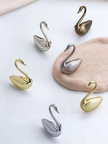 1pc Elegant Creative Swan Luxury Cabinet Drawer Door Handle Wardrobe Drawer Pull - 2717 - View 6