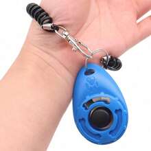 Clicker de entrenamiento para perros con sonido para modificación de comportamiento & entrenamiento de obediencia - Multicolor - Ver 5
