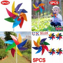 5X Kid Colorful Wind Spinner Pinwheel Windmill Garden Yard Patio Lawn Decor UK. - UK-h272301 - View 6