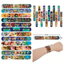 1 buah Gelang Lingkaran Paipa Kartun Anime Gelang Lingkaran Paipa Set Hadiah Pesta Ulang Tahun Gelang Anak-anak Kartun Anime Papa Lingkaran Set Hadiah Pesta Ulang Tahun - MultiWarna - View 3
