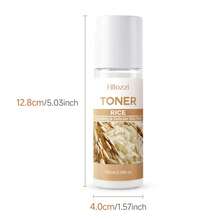 Hllozzi 100ml Rice Toner-Formulated With Rice Extract, Niacinamide, And Aloe Vera Extract. It Deeply Hydrates And Moisturizes, Brightens The Complexion, And Improves Dullness. Suitable For Daily Skincare And The Autumn/Winter Season; Christmas Gift. - 100ml Rice Toner - View 10
