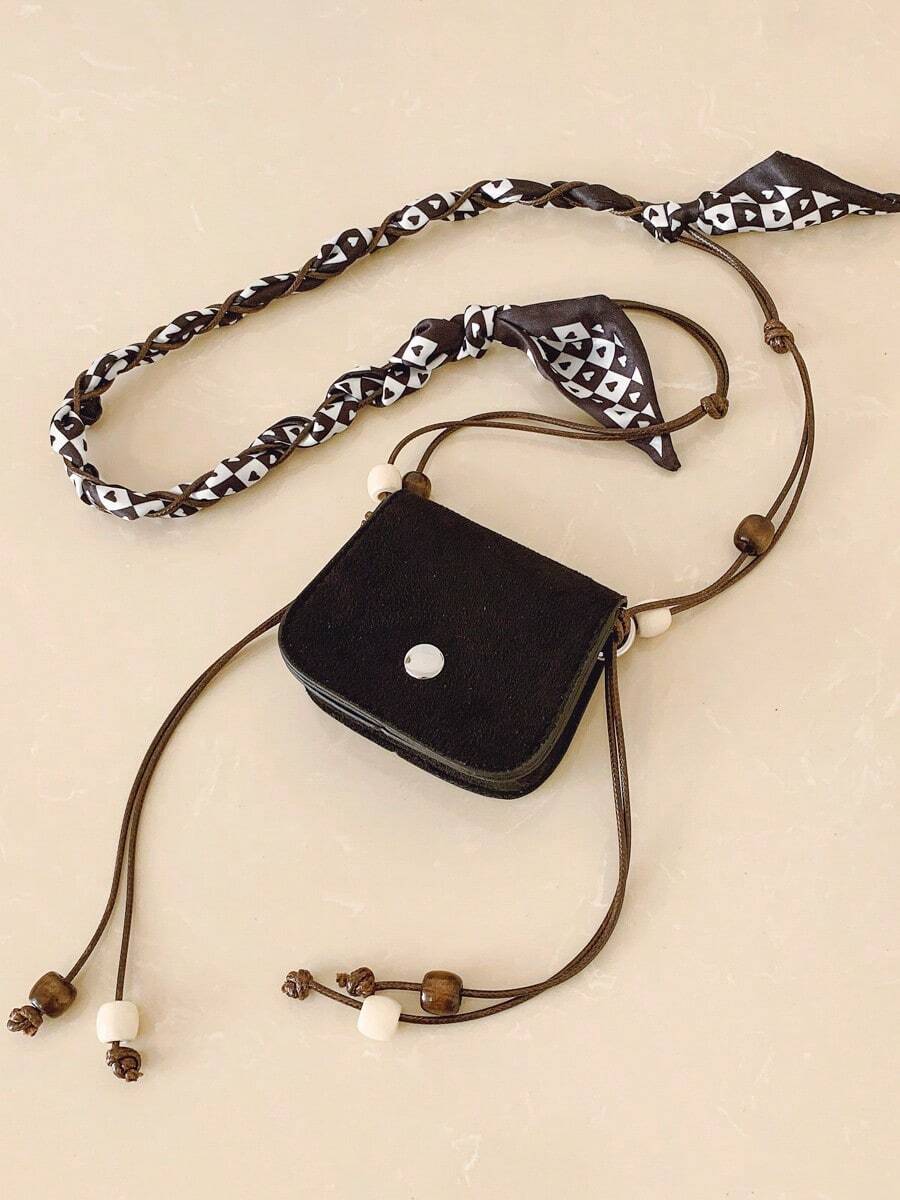 Mini Waist Bag Coin Purse Small Chest Bag - Multicolor - View 1