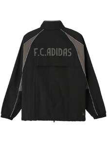 Adidas Men's Sports Jacket ST TIRO MESH TT Football Sports Stand Collar Woven Jacket KX2845 - Black - View 2