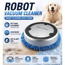 Vacuum Cleaner And Robot Vacuum, Automatic USB Rechargeable Smart Robot Vacuum Cleaner, Suitable For Hardwood Floors, Hard Floors And Daily Cleaning, Ideal For Pet Hair And Home Dust Cleaning - Multicolor - View 15
