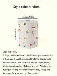 Reduce 90% Powerful Decontamination Microfiber Kitchen Wipe Roll Multi-Functional Soft And Super Absorbent Dishcloth Glass Cleaning Cloth No Lint, No Water Marks Suitable For Car Cleaning, Kitchen Tools, Bathroom Cleaning Household Cleaning - Multi-color - View 7