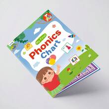 Lachilly My First Phonics Poster Children's Language Arts Chart Suitable For Preschool And Kindergarten Learning CVC Word Vowel Poster Classroom Phonics Poster Digraphs And Blends Poster Student Phonics Teaching Aid Chart - Multicolor - View 7