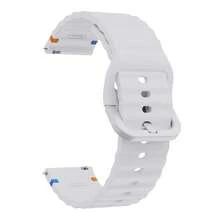 20mm 矽膠錶帶，相容於 Galaxy Watch 7 6 5 4 40mm 6Classic 43mm，相容於 Watch GT5 4Pro Band - 20mm - 查看 14