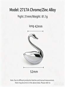 1pc Elegant Creative Swan Luxury Cabinet Drawer Door Handle Wardrobe Drawer Pull - 2717 - View 23