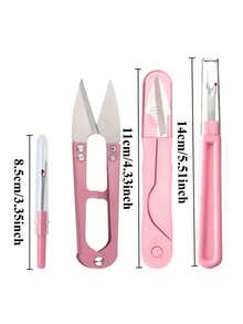 Sewing Tool Kit With Storage Box, Multi‑Color Sewing Accessories Set Including Sewing Clips, Seam Rippers, Thread Snips, Needle Threaders, Soft Measuring Tape, Portable Sewing Supplies For Clothing Repair, Quilting, Embroidery & DIY Crafts - Sewing Tool Box - View 8