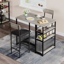 Dining Table & Chair Sets - Grey - View 1