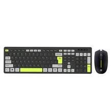 ASUS BK10 Wireless Keyboard and Mouse Combo, menampilkan tombol senyap bergaya chiclet, 108 tombol ukuran penuh, cocok untuk penggunaan di kantor, rumah, desktop, dan laptop. - View 7