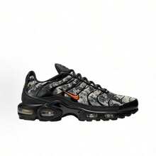 Nike أحذية نسائية كاجوال - أسود برتقالي - مشاهدة 1