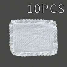 1/2/6pcs French White Lace Bow Decorative Doily Placemats, Suitable For Valentine's Day And Home Decor - Multicolor - View 14