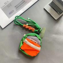 1PC Handmade Woven Twisted Knot Bag Strap Hand Rope Mesh Bag Phone Lanyard New Style Handmade Woven Small Star Short Hand Rope Colorful Acrylic Phone Charm Woven Rope Pendant Highly Attractive Cartoon Cute Portable Anti-Loss Phone Case Accessory - Knot Bag Strap - View 13
