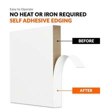 Wood Grain Self-Adhesive Wallpaper Sticker For Home Renovation, Wall Crack Repair, Frame Decoration And Gap Filling - A - View 3