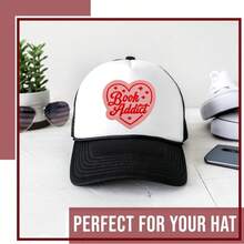 3pcs Heart-Shaped "Book Addict" Embroidered Iron-On Patches For Book Lovers, Suitable For Jeans, Hats, Jackets, Backpacks - Holiday Decoration & Commercial Promotion - Small Business Wholesale Fabric Patches - 3PCS-book - View 4