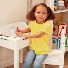 Kids Tables & Chairs - Black - View 3