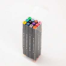 12/120 Colors Dual-Tip Artist Alcohol Marker Set With Portable Case - Perfect For Coloring, Painting, Sketching, Card Making And Illustration - Ideal For Adults - A - View 11