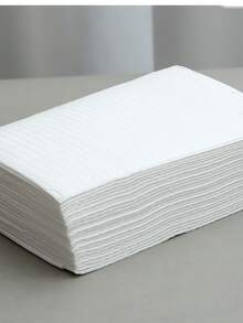 White Waterproof Foldable Nail Table Mat Paper, For Nail Salon Practice Manicure, Nail Supplies, Nail Tools, Nail Art Tools, Back To School Season, Nail, For Patch Nails - White - View 5