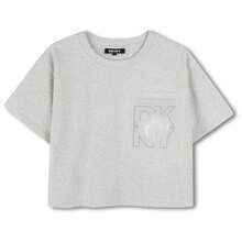 DKNY تيشيرتات طفلة صغيرة - رمادي - مشاهدة 1