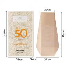 1pc SPF50 PA++++ Moisturizing Sunscreen, High Protection Facial Sunscreen, Lightweight Non-Greasy Texture, Hydrating And Oil-Control, Brightens Dull Skin, Leaves Skin Fresh And Soft, Radiant, Suitable For Summer Outdoor And Daily Use - Multicolor - View 9