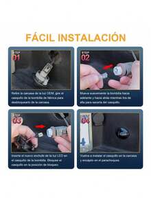 Luces Matrícula Coche Para Fo rd Para F150 Para Super Duty Para Ranger Para Explorer Para Bronco Para Expedition Luces Matrícula LED Conjunto Lámpara Luz Etiqueta - A - Ver 5