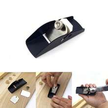 Serut Tangan Mini, Alas Pemangkas Kayu, Mata Pisau Pemotong Tukang Kayu, Serut Tangan Datar, Alat Tukang Kayu Dorong - hitam - View 3