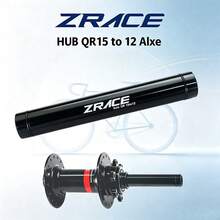 ZRACE Front Hub Adapter 15x100 To 12x100 – Converts QR15 To QR12, Suitable For Disc Brake Road Bikes - Black - View 11