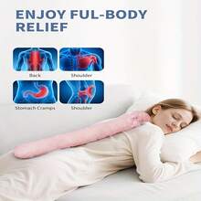 Creative PVC Long Hot Water Bottle Plush Extra Large Hand Warmer - A - View 6