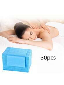 Disposable Bed Sheets 31" X 71" Massage Bed Sheets Non-Woven Fabric SPA Bed Cover Breathable Suitable For Massage, Beauty, Tattoo (Blue) - Multicolor - View 8
